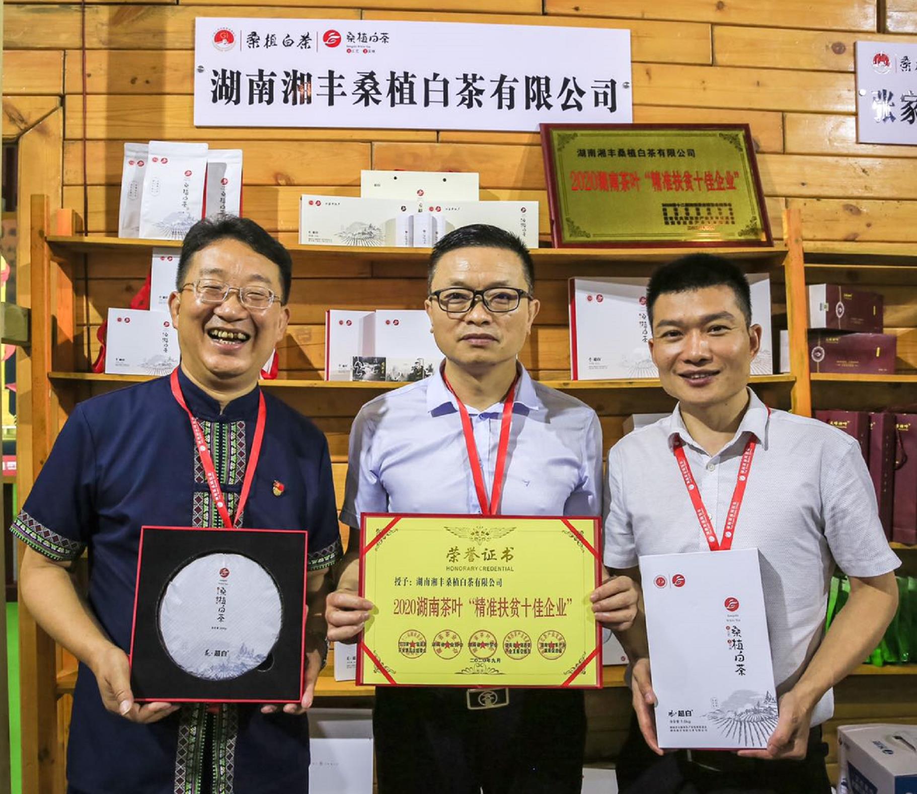 荣耀三连！KY平台-KY（中国）一站式服务平台桑植白茶再获金奖
