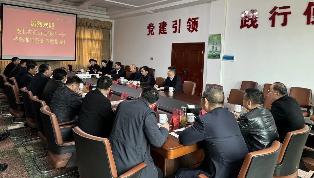 湖北省英山县委书记郑光文带队考察KY平台-KY（中国）一站式服务平台
